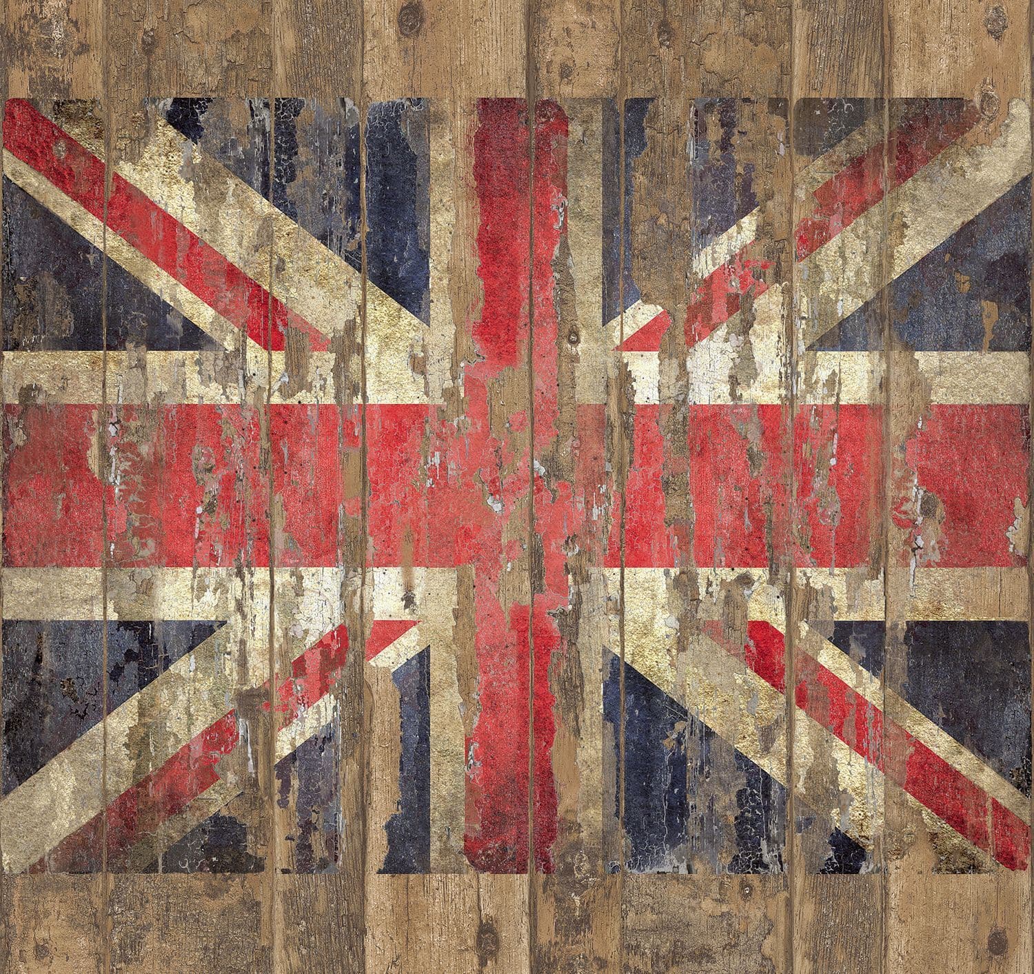 Grunge Wallpaper Mural Union Jack G45284 By Galerie