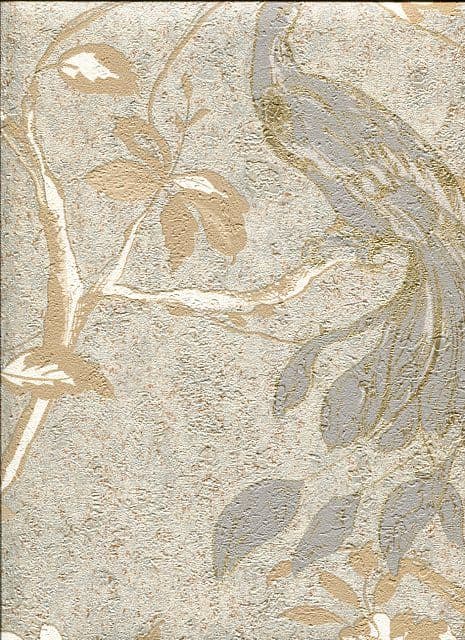 Heritage Opulence Birds Wallpaper HO-03-05-2 HO03052 By Grandeco For Galerie