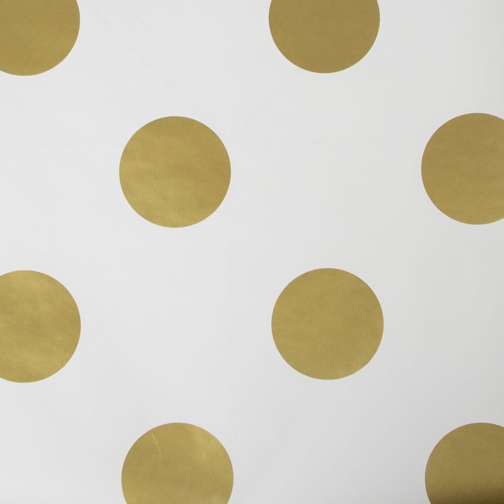 Individual Dotty Gold Wallpaper 100105 By Graham & Brown