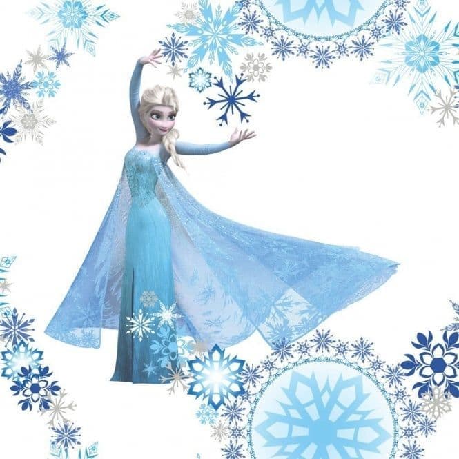 Individual Frozen Snow Queen Wallpaper 70-540 By Graham & Brown