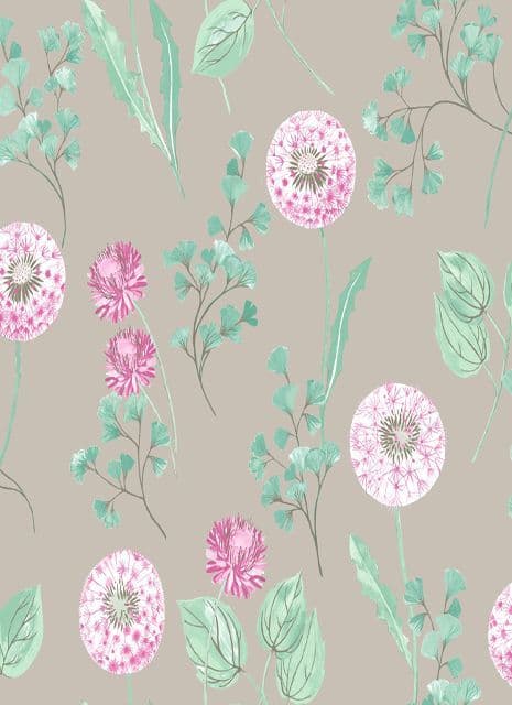 Into The Woods Cassara Fuschia Wallpaper 98512 By Holden