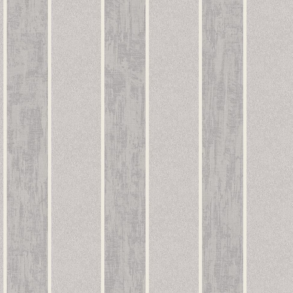 Italian Style Wallpaper Seren Stripe Silver 20522 By Sirpi For Muriva