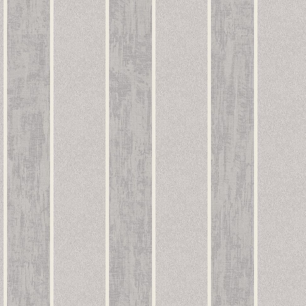 Italian Style Wallpaper Seren Stripe Silver 20522 By Sirpi For Muriva