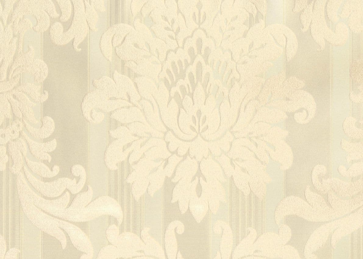 Italian Velour Wallpaper Damasco Andrea Flock 25032 By Sirpi For Colemans