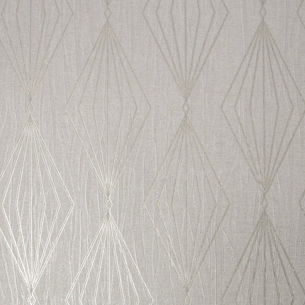 Jewel Boutique Marquise Geo Pearl Wallpaper 111309 By Graham & Brown