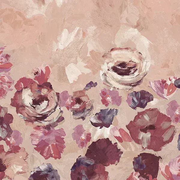 Julie Feels Home Paeonia Twinwall Mulberry Blush Wallpaper Mural 26960 By Hohenberger For Galerie