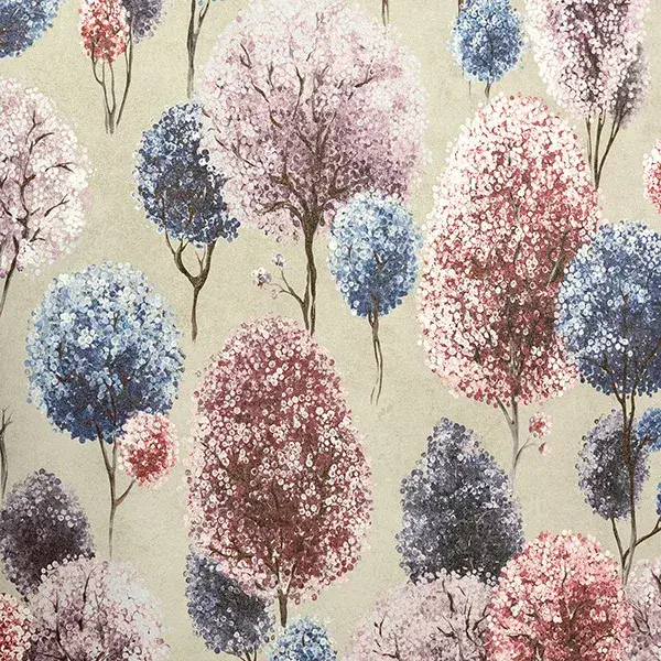 Julie Feels Home Tilia Lilac Mud Wallpaper 26922 By Hohenberger For Galerie