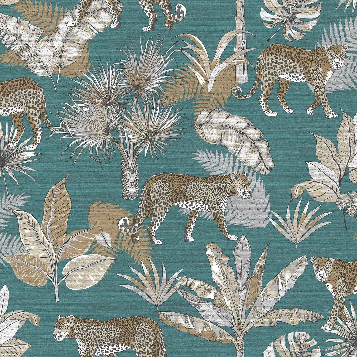 Jungle Fever Wallpaper Leopard JF2104 By Grandeco Life