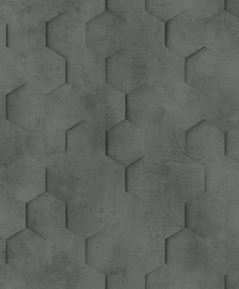 Loft 2 Hexagon Black Wallpaper 34161 Page 37 By Marburg For Galerie