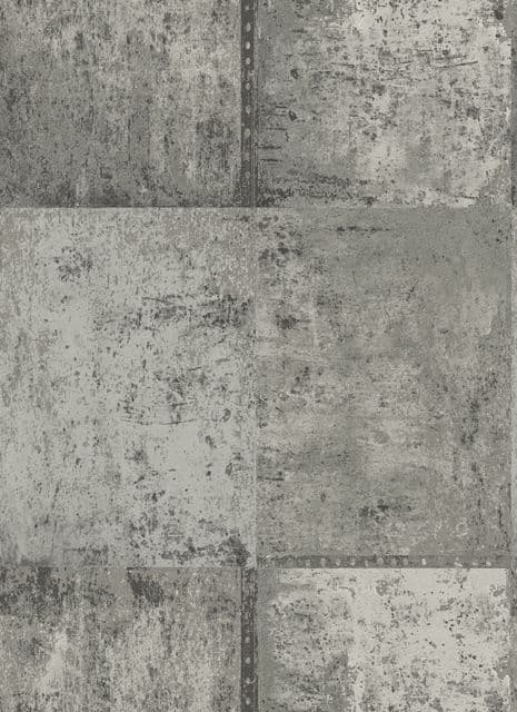 Lustre Patina Silver Charcoal Wallpaper 65121 By Four Walls