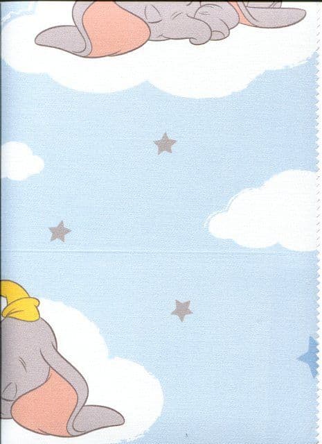 Magical Kingdom Dumbo Fabric DU3800 By Dandino For Galerie