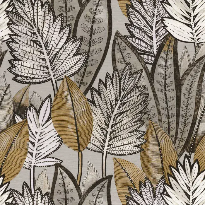 Manille Wallpaper Sabal Taupe 74680162 or 7468 01 62 By Casamance