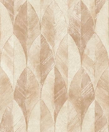 Nomad Wallpaper Gold Leaf Natural A47706 By Grandeco Life