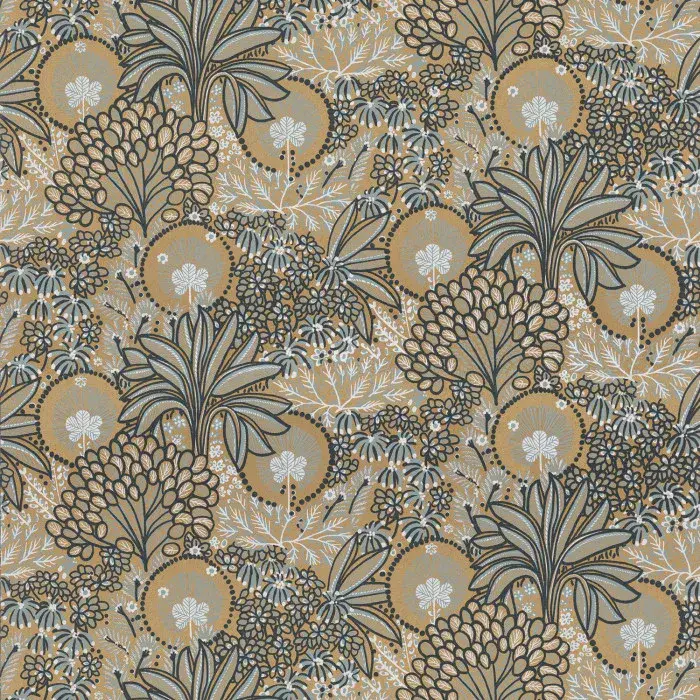 Nuit D'Orient Wallpaper Persee Mordore 75390916 or 7539 09 16 By Casamance