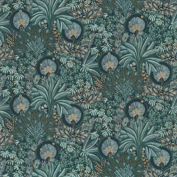 Nuit D'Orient Wallpaper Persee Topaze 75391120 or 7539 11 20 By Casamance