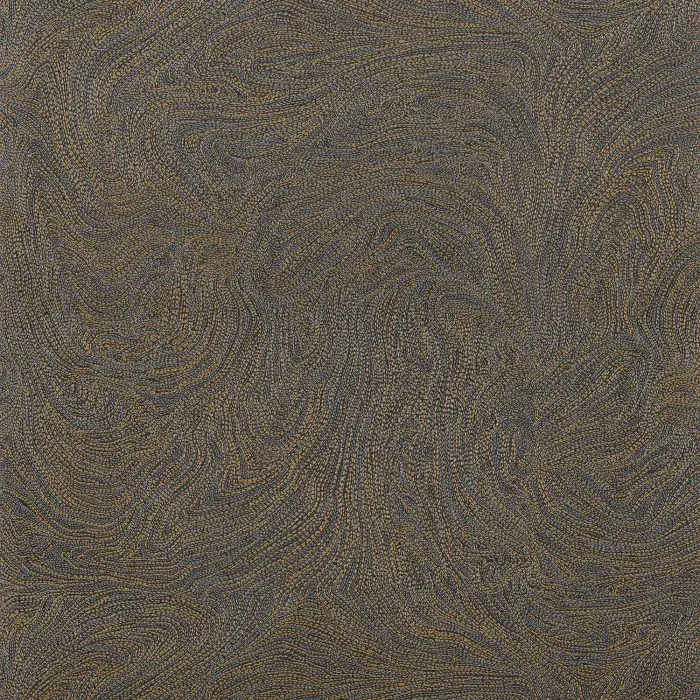 Nuit D'Orient Wallpaper Voie Lactee Noir/Dore 75414282 or 7541 42 82 By Casamance