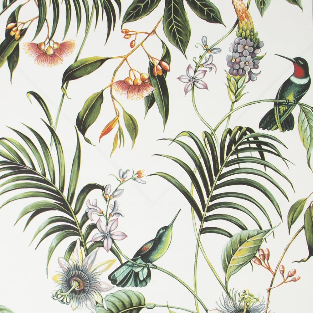 Paradise Adilah White Wallpaper 106975 By Superfresco Easy Graham & Brown