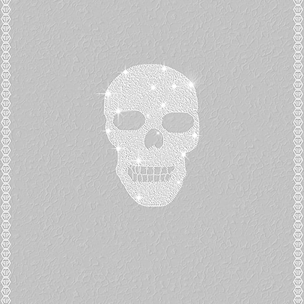 Philipp Plein Wallpaper Mural Panel Crystal Skull Z80079 Zambaiti For Dixons Exclusive