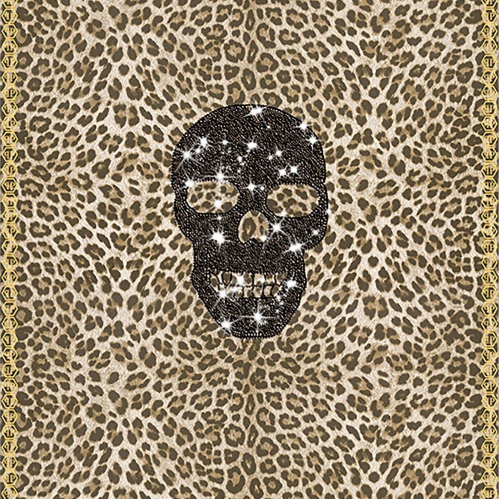Philipp Plein Wallpaper Mural Panel Crystal Skull Z80081 Zambaiti For Dixons Exclusive