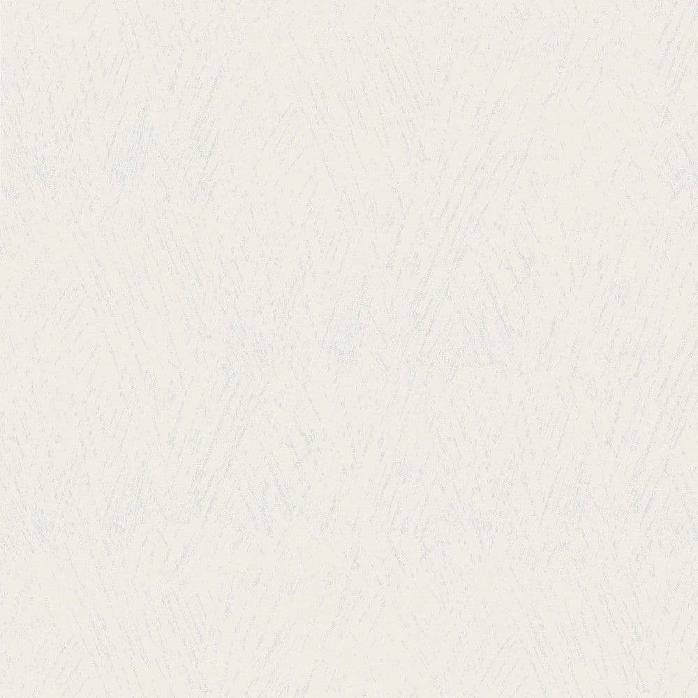 Plains & Stripes Wallpaper Soderby White 690-01 By Duro For Dixons