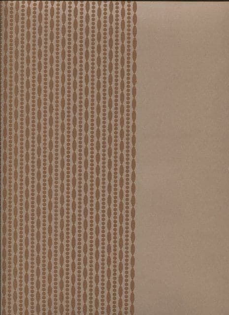 Precious Metals Selina Stripe Copper Wallpaper 673500 By Arthouse For Options