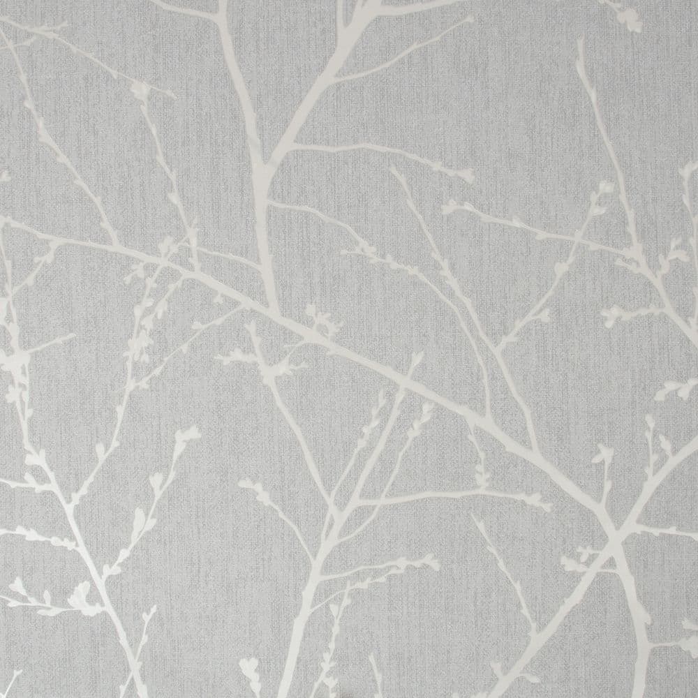 Prestige Innocence Grey Wallpaper 33-274 By Superfresco Easy Graham & Brown