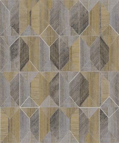 Prisma Wallpaper Marquetry Acacia PRI006 or PRI 006  By Khroma Masureel