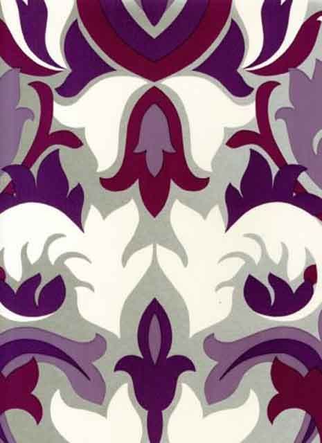 Reflections Glow Lavender Wallpaper 1907/805 By Prestigious Textiles