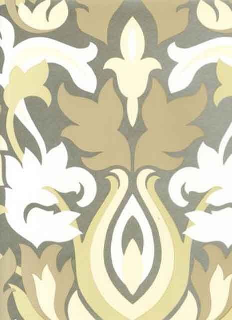 Reflections Glow Mercury Wallpaper 1907/934 By Prestigious Textiles