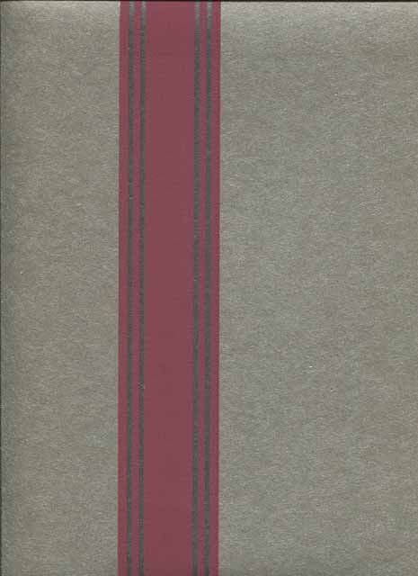 Regency SketchTwenty3 Wallpaper Royal Stripe Wine PV00217 By Tim Wilman For Blendworth