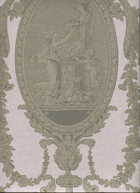 Regency SketchTwenty3 Wallpaper Toile Coral PV00203 By Tim Wilman For Blendworth