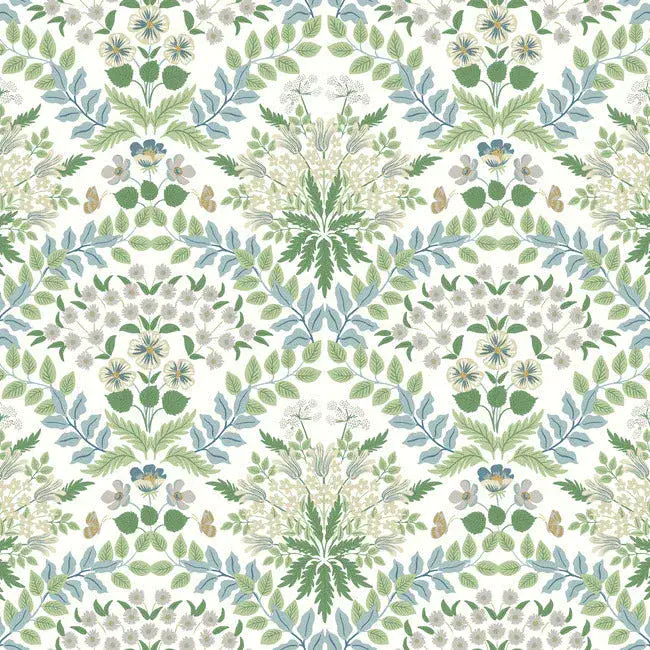 Rifle Paper Co. Second Edition Wallpaper Bramble RP7323 By York Wallcoverings For Dixons