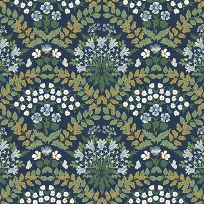 Rifle Paper Co. Second Edition Wallpaper Bramble RP7324 By York Wallcoverings For Dixons