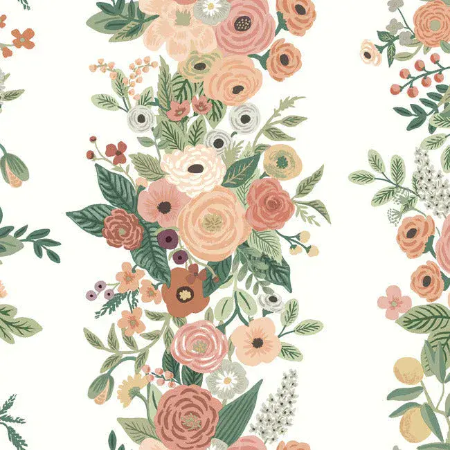 Rifle Paper Co. Second Edition Wallpaper Garden Party Trellis RP7312 By York Wallcoverings For Dixon