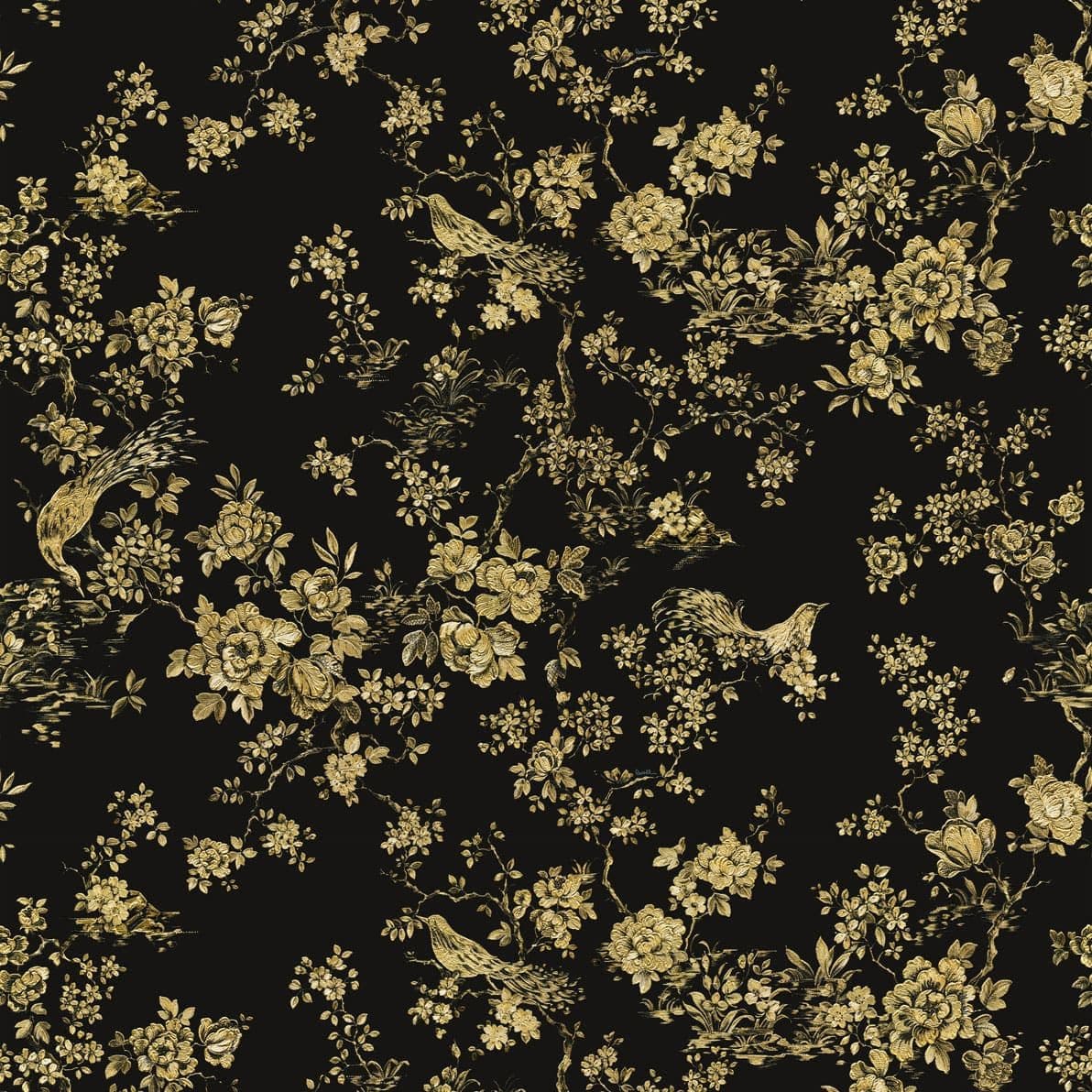 Roberto Cavalli Home No.8 Wallpaper RC19043 Gold Foil By Emiliana Parati For Colemans