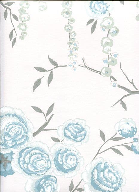 Signature By Sarah Richardson Wallpaper Peony Tree 2785-24832 By A Street Prints For Brewster Fine D