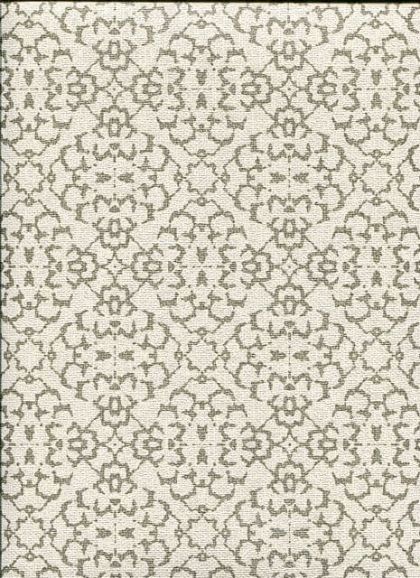 Sloane SketchTwenty3 Wallpaper Fabric Diamond Silver/Cream SL00812 By Tim Wilman For Blendworth