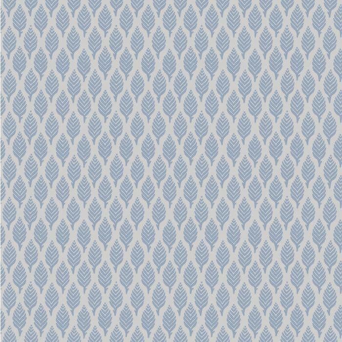 Small Designs Wallpaper Dun Blue 391-05 By Duro For Dixons