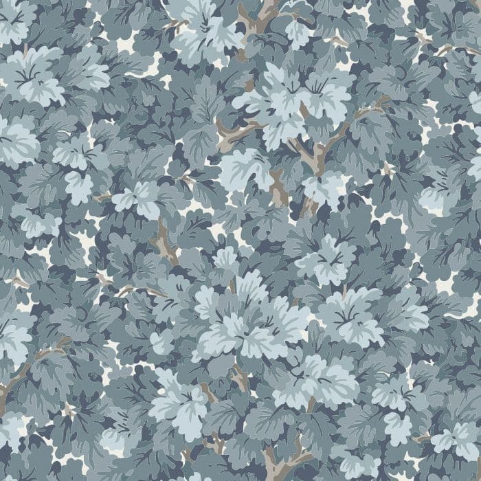 Small Designs Wallpaper Lilla Dockekulla Blue 524-03 By Duro For Dixons