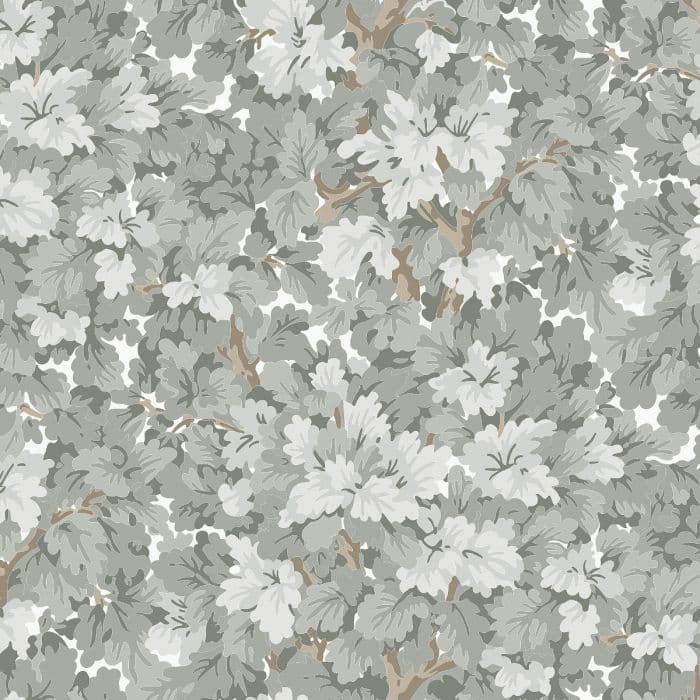 Small Designs Wallpaper Lilla Dockekulla Grey 524-01 By Duro For Dixons