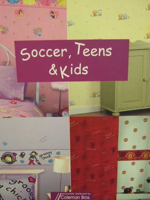 Soccer, Teens & Kids Border By Colemans