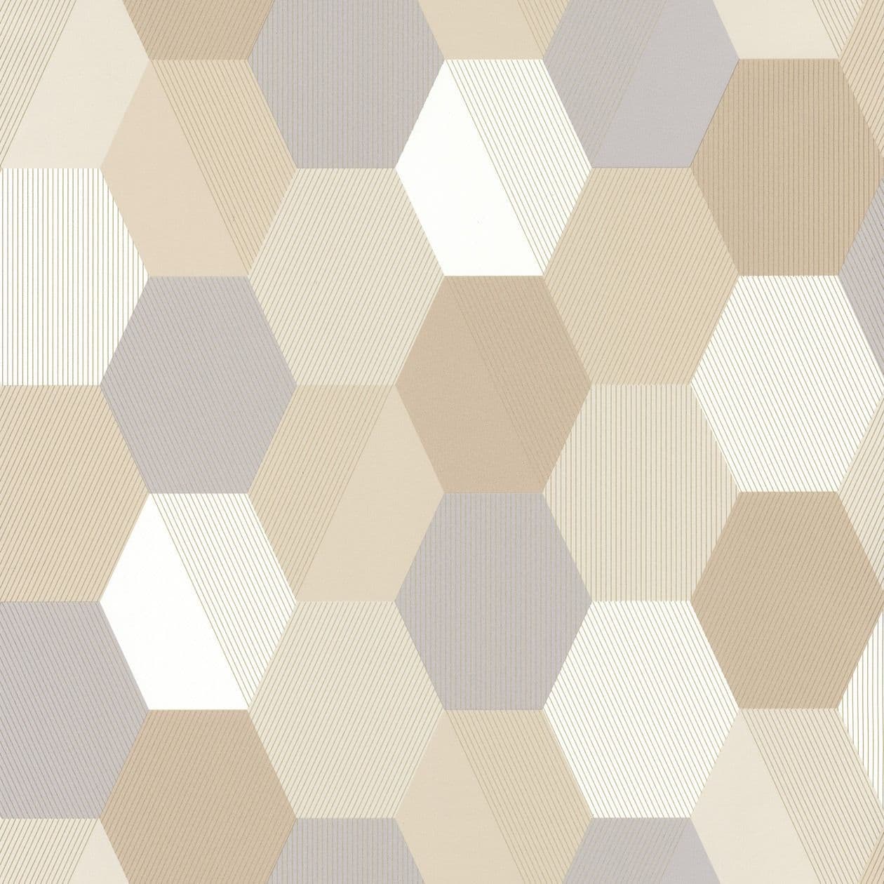 Spaces Wallpaper Hexagon SPA 10010 10 19 SPA100101019 By Caselio