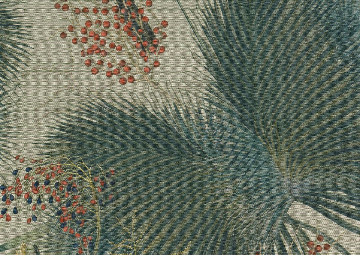 Straw Wallpaper 50500 Palme Tahiti By J Wall Performant Wallcoverings For Colemans