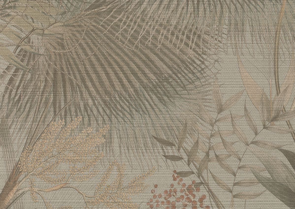 Straw Wallpaper 50502 Palme Tahiti By J Wall Performant Wallcoverings For Colemans