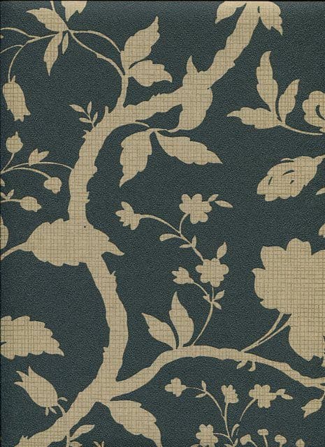 Style Wallpaper Botanical Floral 32-335 By Kelly Hoppen For Graham & Brown