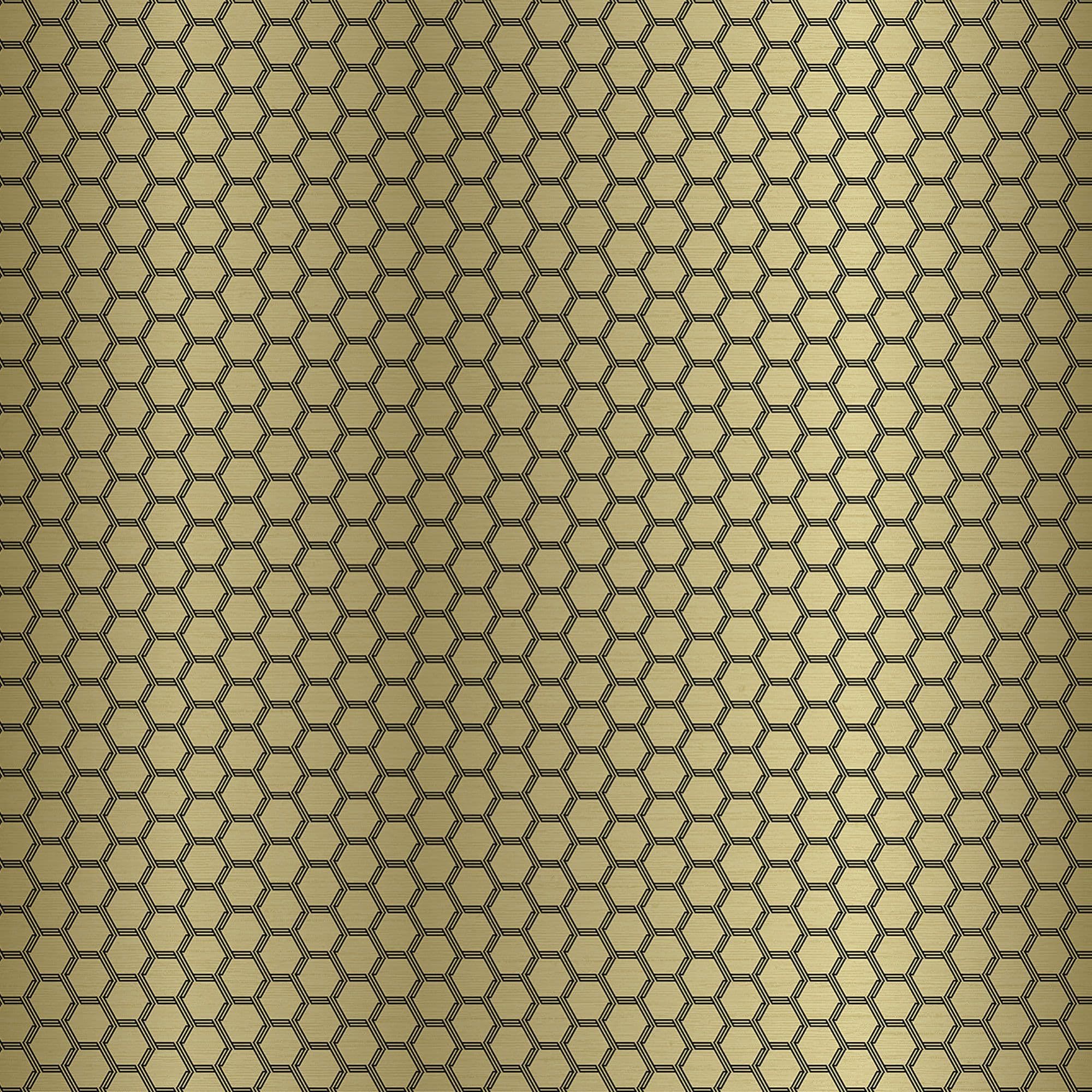 Ted Baker London Fantasia Hexie (Platinum) Wallpaper 12631 By Galerie