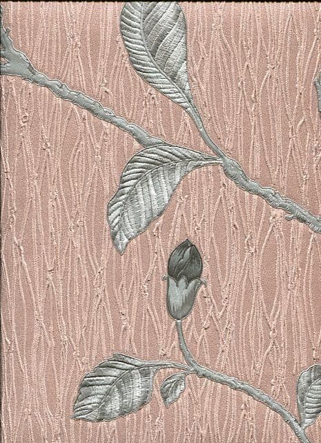 Toscani Wallpaper Lia Rosegold Grey 35177 By Holden Decor For Colemans