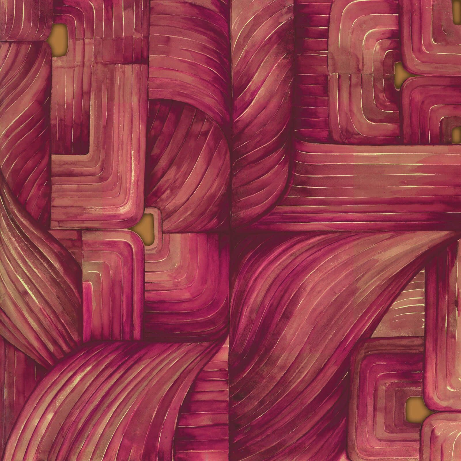 Trussardi Casa 7 Labirint Wallpaper Decorative Panel Z18986 Zambaiti Parati For Dixons Exclusive
