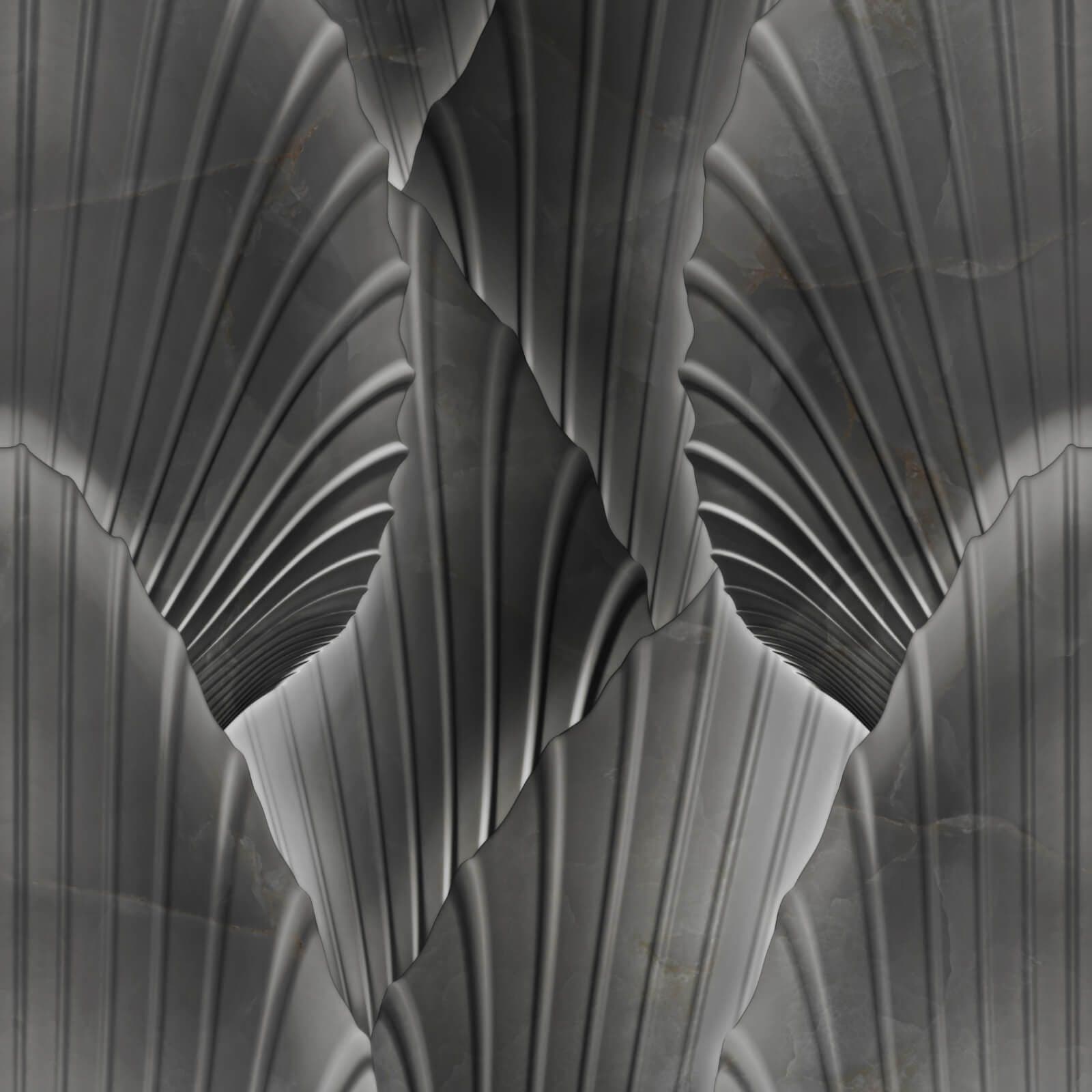 Trussardi Casa 7 Marble Leaf Wallpaper Decorative Panel Z18972 Zambaiti Parati For Dixons Exclusive