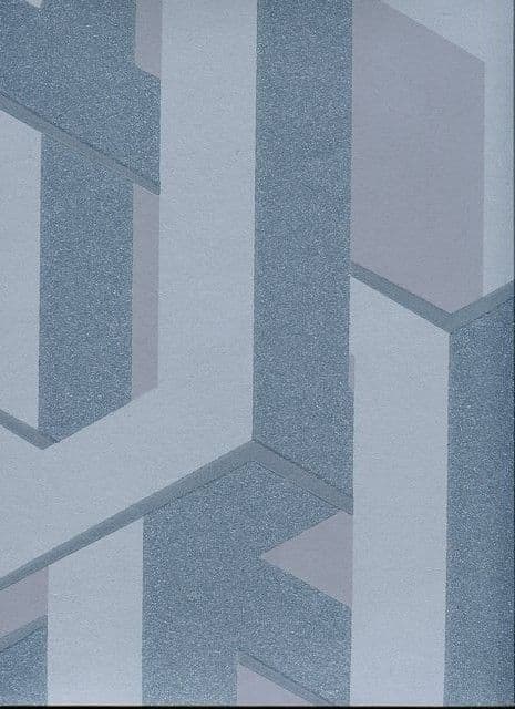 Urban Link Cambridge Blue Wallpaper 1971/734 By Prestigious Wallcoverings